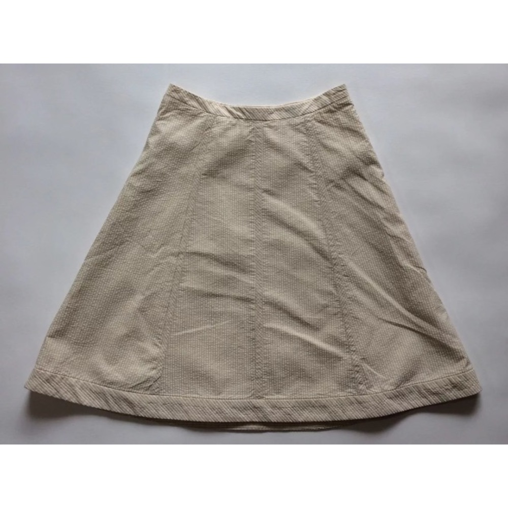 Banana Republic Women's 0 Yellow Cream Skirt